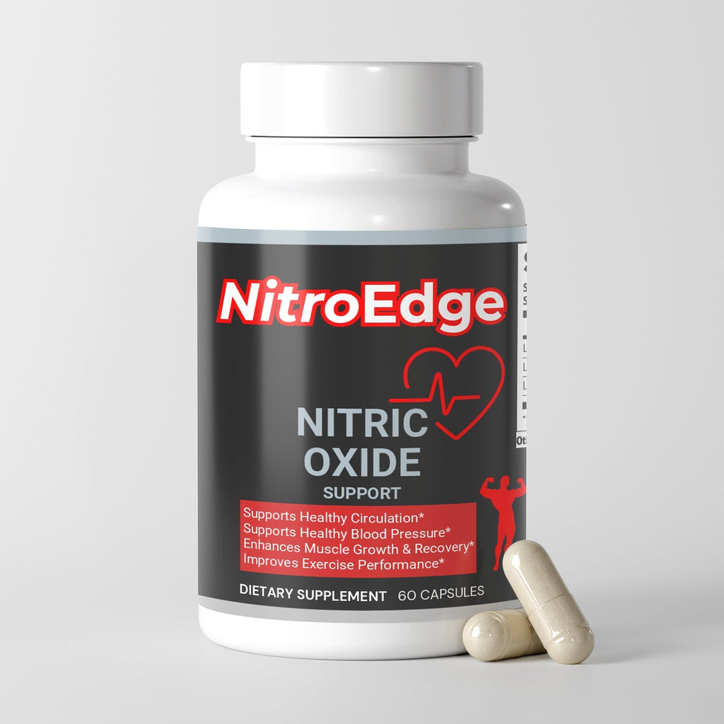 NitroEdge Nitric Oxide Support capsules from Nitrolithic Labs