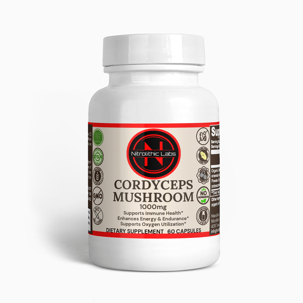 Organic Cordyceps Mushroom Capsules