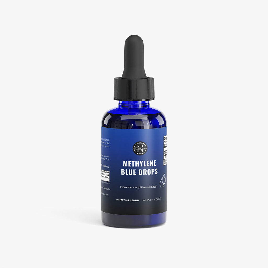 Methylene Blue Drops product package front label