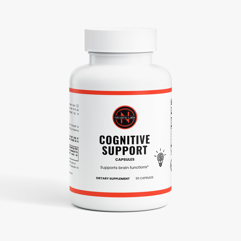 Cognitive Support Capsules product package front label
