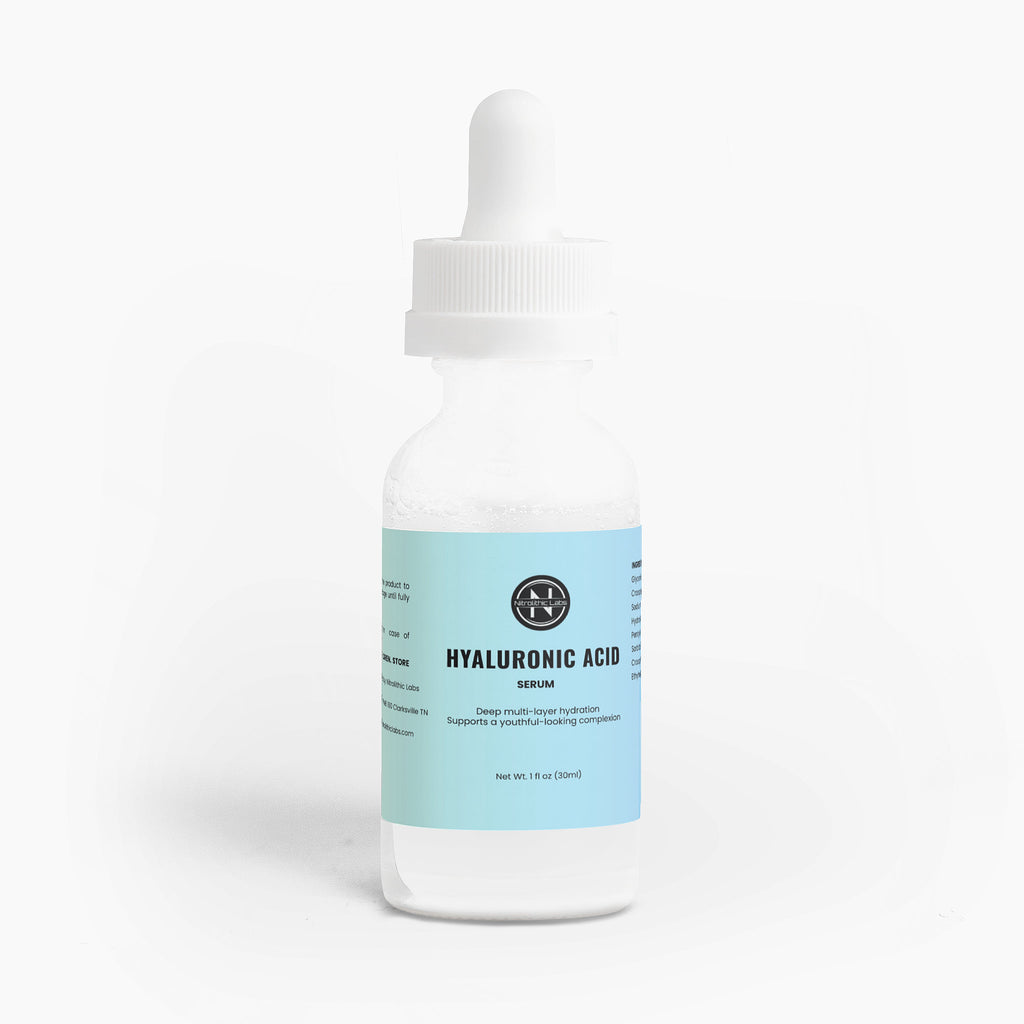 Hyaluronic Acid Serum product package front label