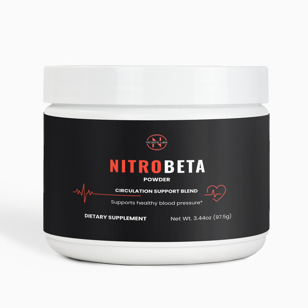 NitroBeta Powder - Beetroot Blend product package front label