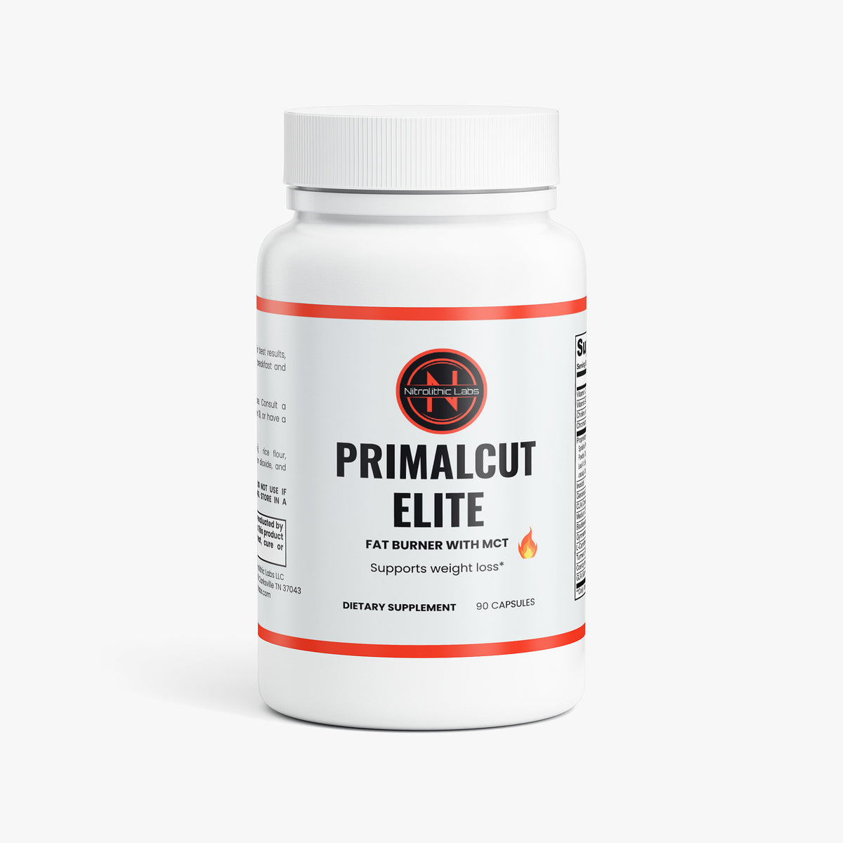 PrimalCut Elite Fat Burner product package front label