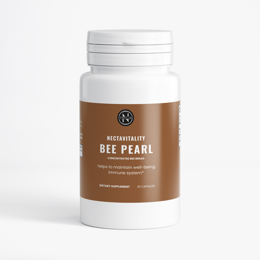 NectaVitality Bee Pearl - Capsules bottle, front label